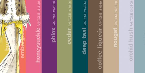Pantone kleuren 2011
